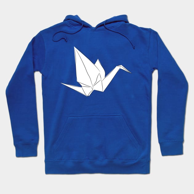 Paper Crane Hoodie by EkaterinaP